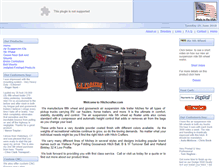 Tablet Screenshot of hitchcrafter.com